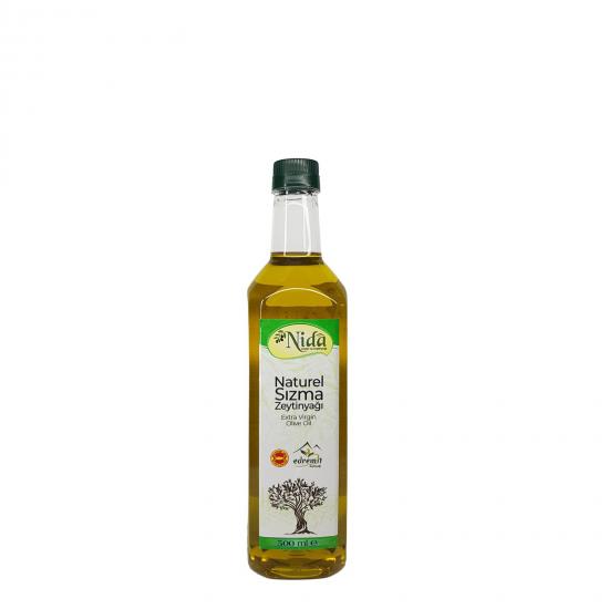 Natural Extra Virgin Olive Oil 500 ml Plastic Packaging