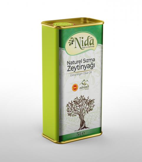 Natürliches natives Olivenöl extra 5 Liter Dose